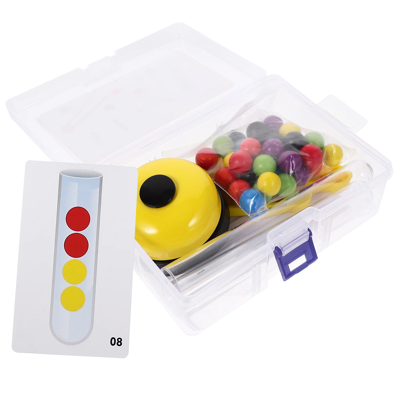 1 set di perline con clip gioco educativo per l'apprendimento dei colori sviluppo delle abilità motorie fini per bambini piccoli bambini apprendimento precoce