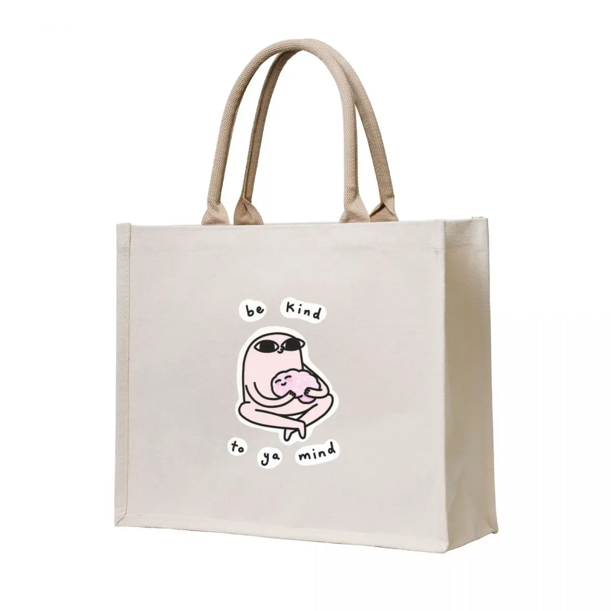 

Ketnipz Be Kind to Your Mind Tote Bag Woman shopper bag Canvas bag tote university