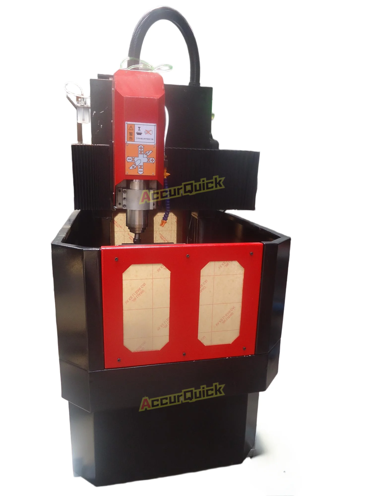 

AccurQuick 4050 Metal CNC Milling Router Iron Frame CNC Mould Engraving Machine for Aluminum Brass Steel