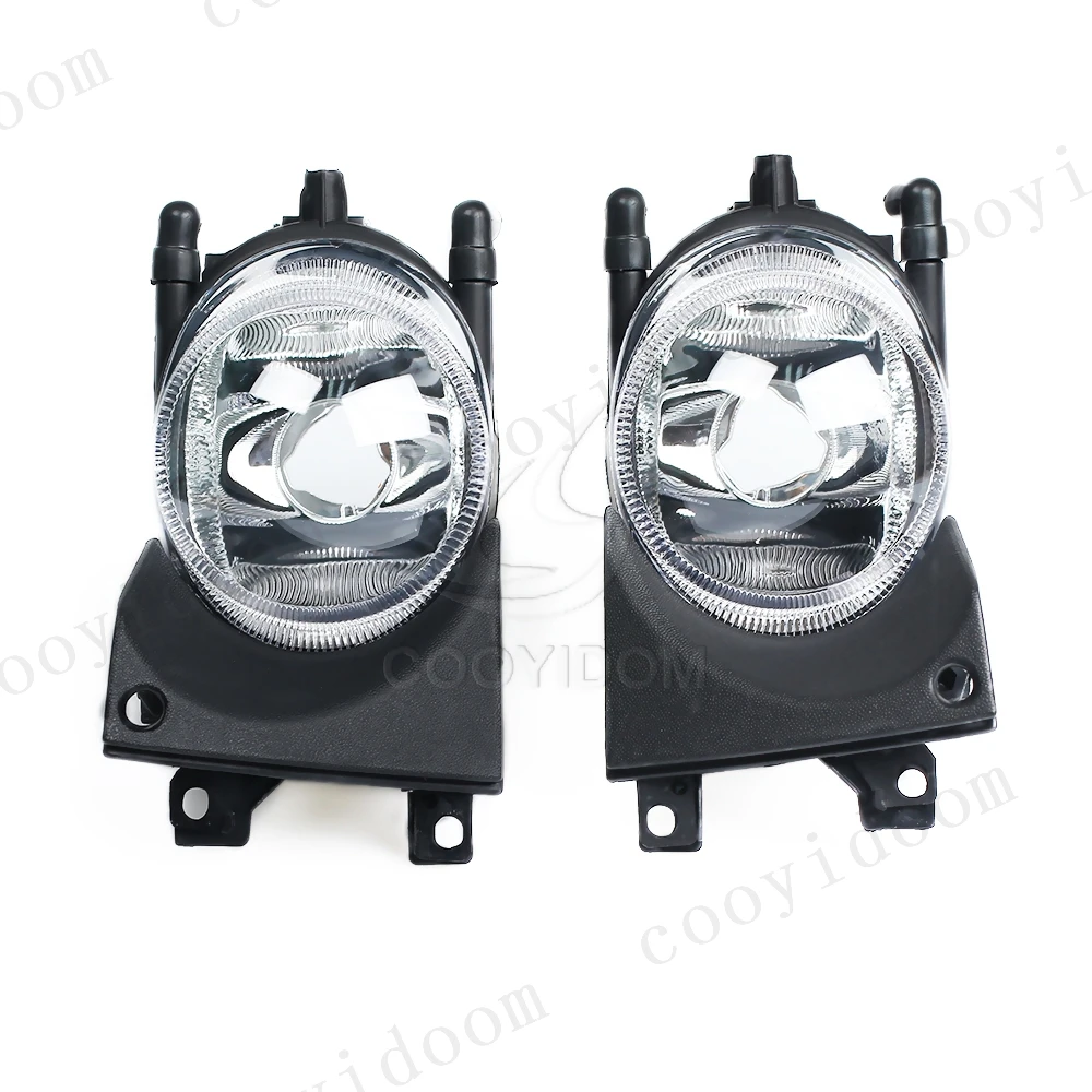 Car Front Fog Light With Bulbs Replacement Kit For BMW E39 1999 2000 2001 2002 2003 2004 Fog Lamp Assembly Headlight