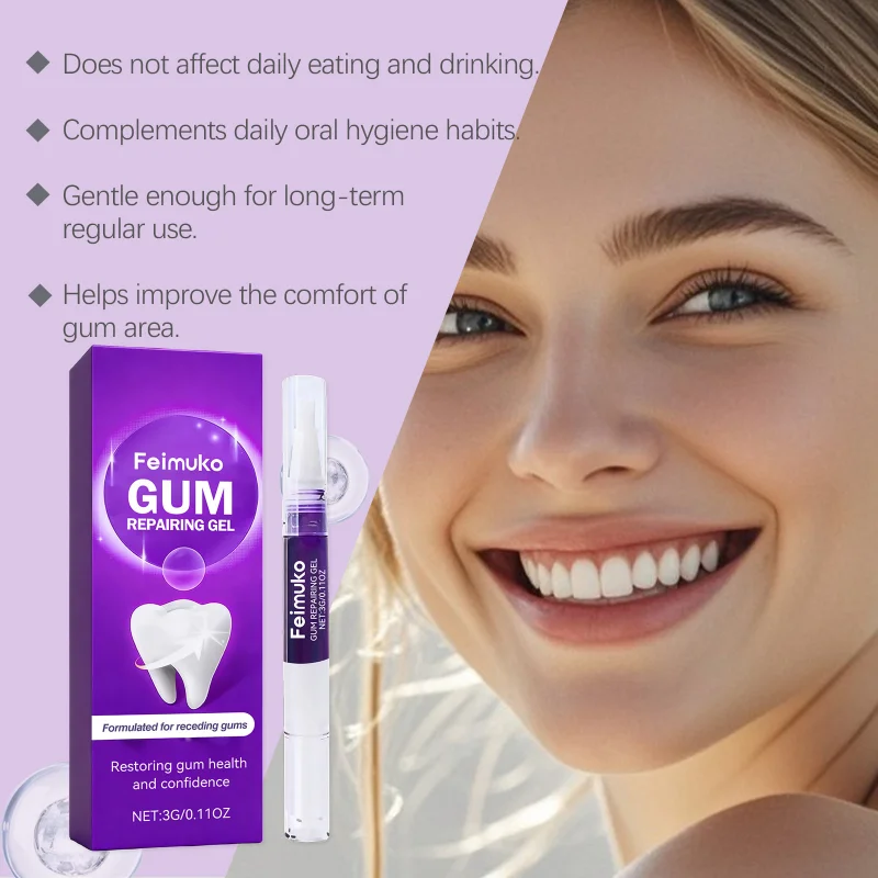 

Gum Therapy Gel Tooth Whitening Pen Improve Dental Caries Protect Gum Fresh Breath Oral Hygiene Repair Gel Recession Care Tooth
