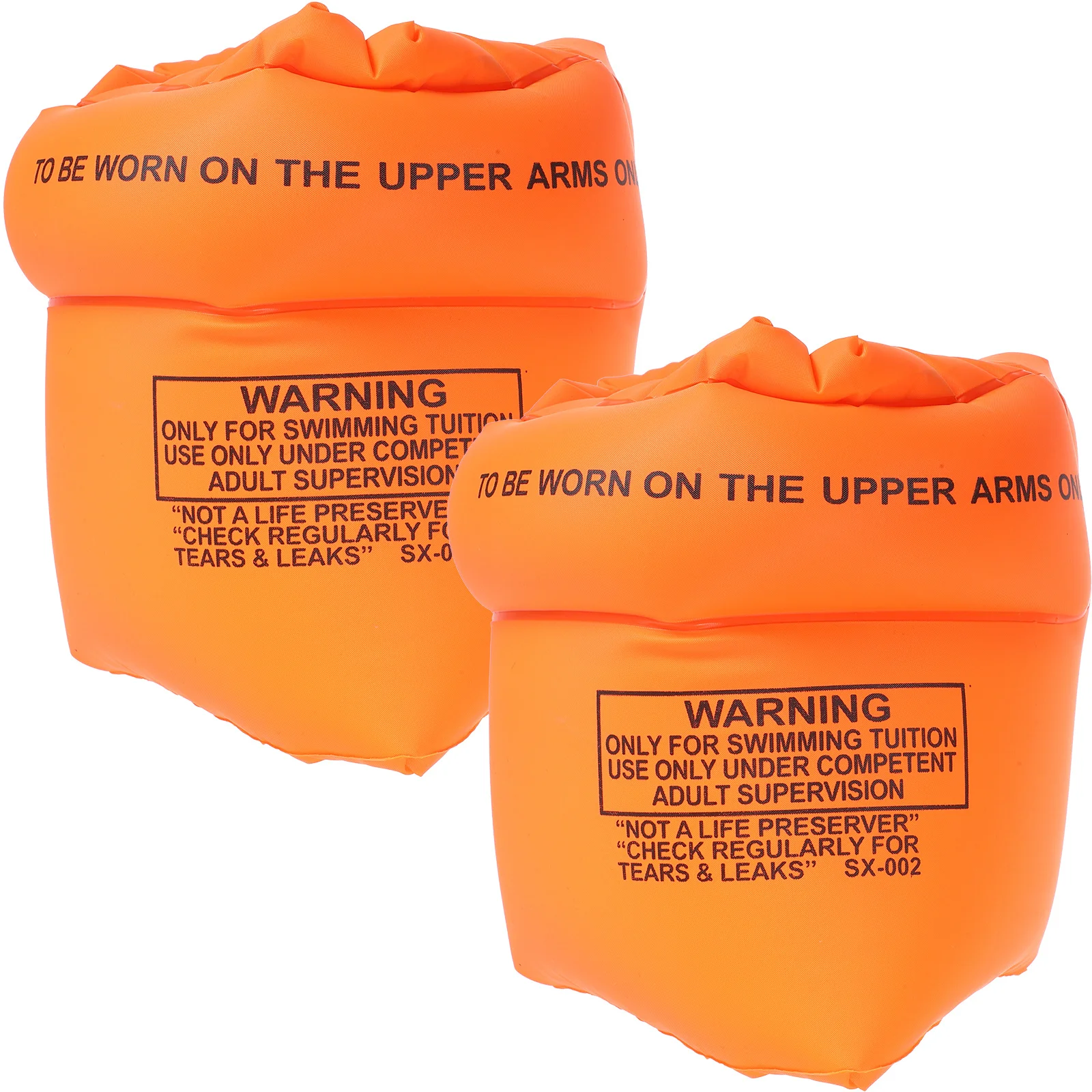 1 Pair Inflatable Armband For Swimming Bright Pvc Adult Arm Floaties Pool Beach Lake Party Swim Equipment Thickened Water Arm