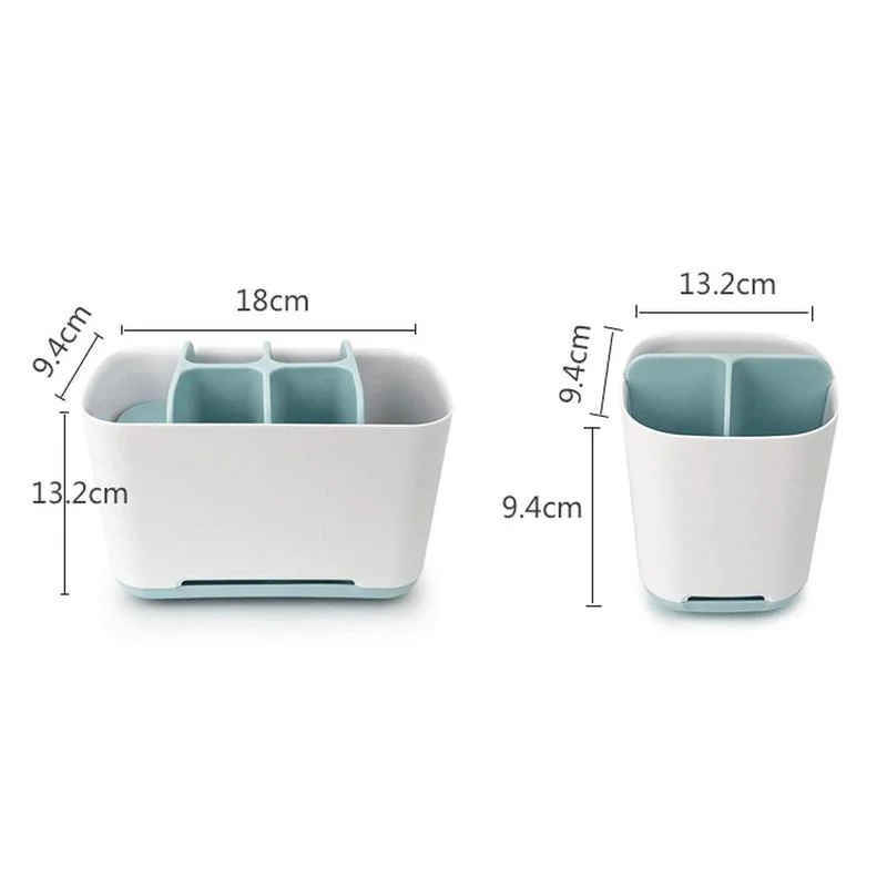 1Pcs Toothbrush Toothpaste Holder Case Shaving Makeup Brush Electric Toothbrush Holder Organizer Stand Bathroom Accessories Box