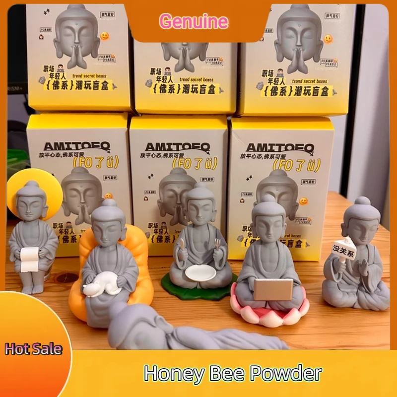 

Подлинная Fo Le U Relax Buddha'S Tide слепая коробка Будда милая аниме-фигурка Mystery Box Коллекционная модель детский индивидуальный подарок