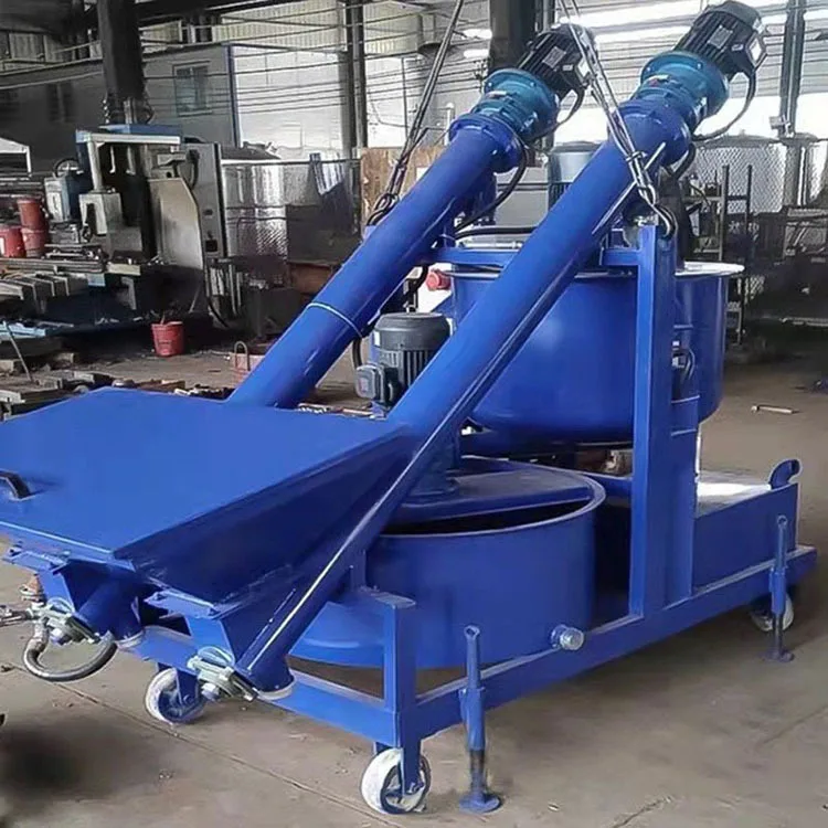 HCY 700 type intelligent grouting trolley, bridge prestressing intelligent grouting machine