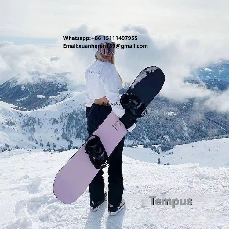 High Quality Customized Durable All Terrain Curved Poplar Core Adult Snowboard Freestyle 80cm for Winter Sports