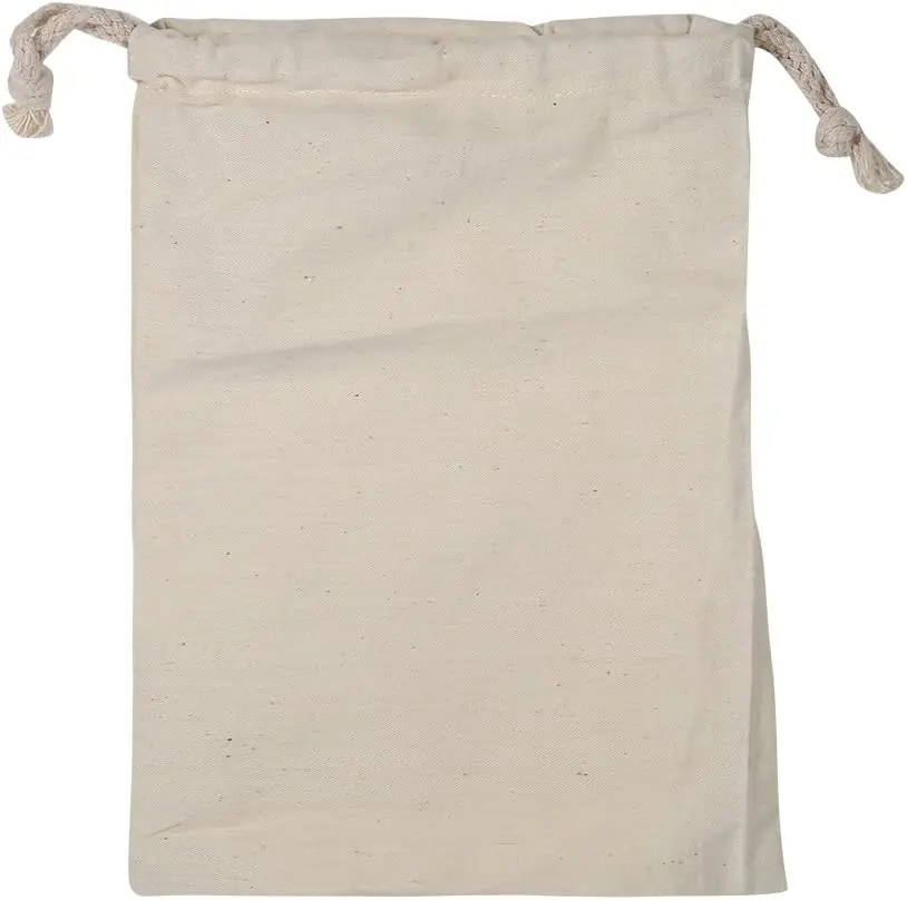 RapDuty-Sac à linge extra large en toile de coton, dimensions 75x120cm/65x75cm/48x60cm, rangement de plage