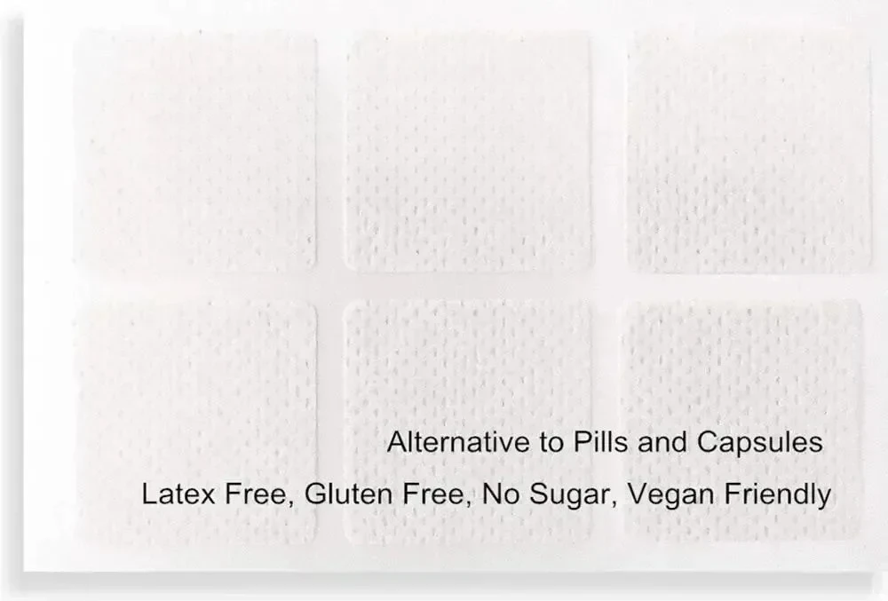 30 แพทช์ Nattokinase Transdermal แพทช์กับ Hawthorn Berry, Hibiscus Flower รองรับการย่อยอาหาร, ระบบภูมิคุ้มกัน