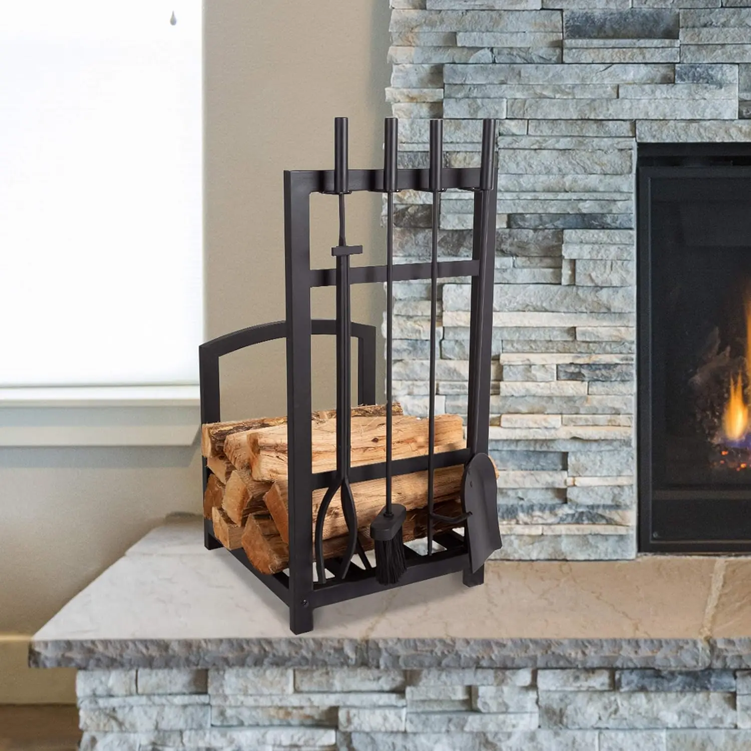 5-Piece Fireplace T… - image