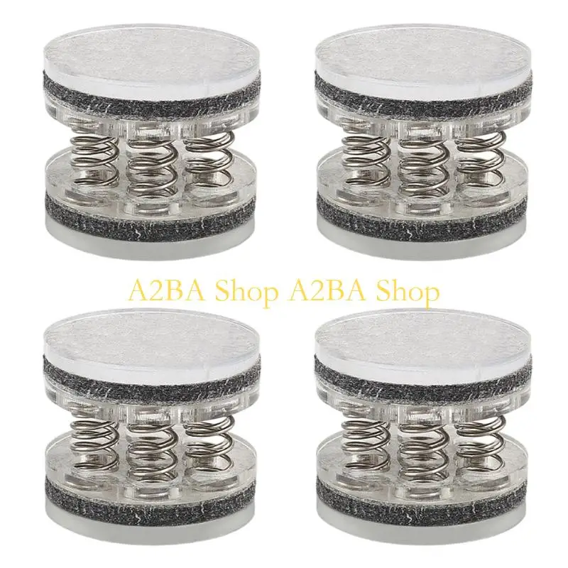 A2BA Round Support Feet Speaker Spikes with Spring Suspension for Home Speaker Use