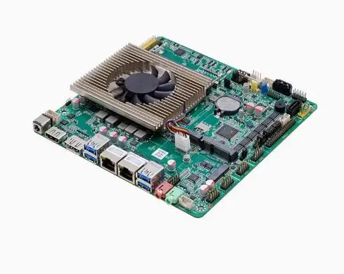 Mini-ITX Motherboard Ultra 5 125H 14th Core Intel CPU IPC SBC Embedded Ultra-thin Mainboard with 6COM 2LAN DDR5 10USB LVDS DP
