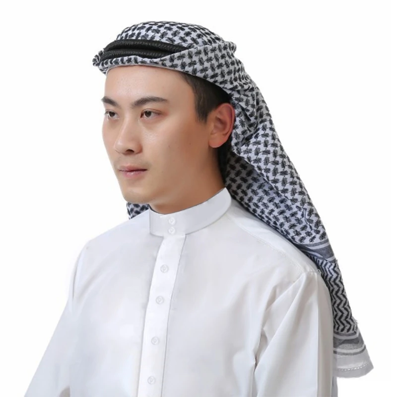 Islamic Clothing Muslims Dubai Arabic Kaftan Robe Dress with Muslims Headwear