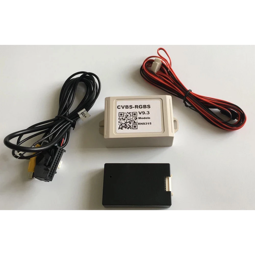 RGB BOX Adapter Aftermarket Rear View Camera CVBS / AV to RGB Converter Adapter For VW RCD510 RNS510 RNS315