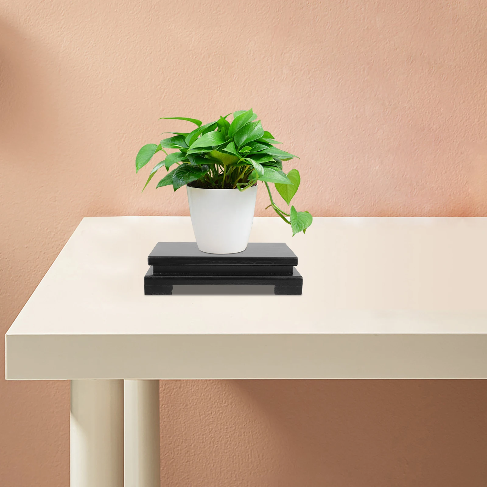 

Rectangular Wooden for Flower Pot Vase Plant St Display Pedestal Statue Diy Rectangle Base Holder Stylish