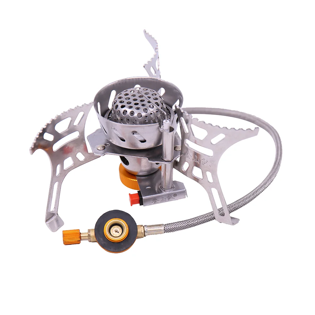 

1PC Windproof Camping Gas Stove Outdoor Cooking Backpacking Stove Portable Burner camp stove camping burner