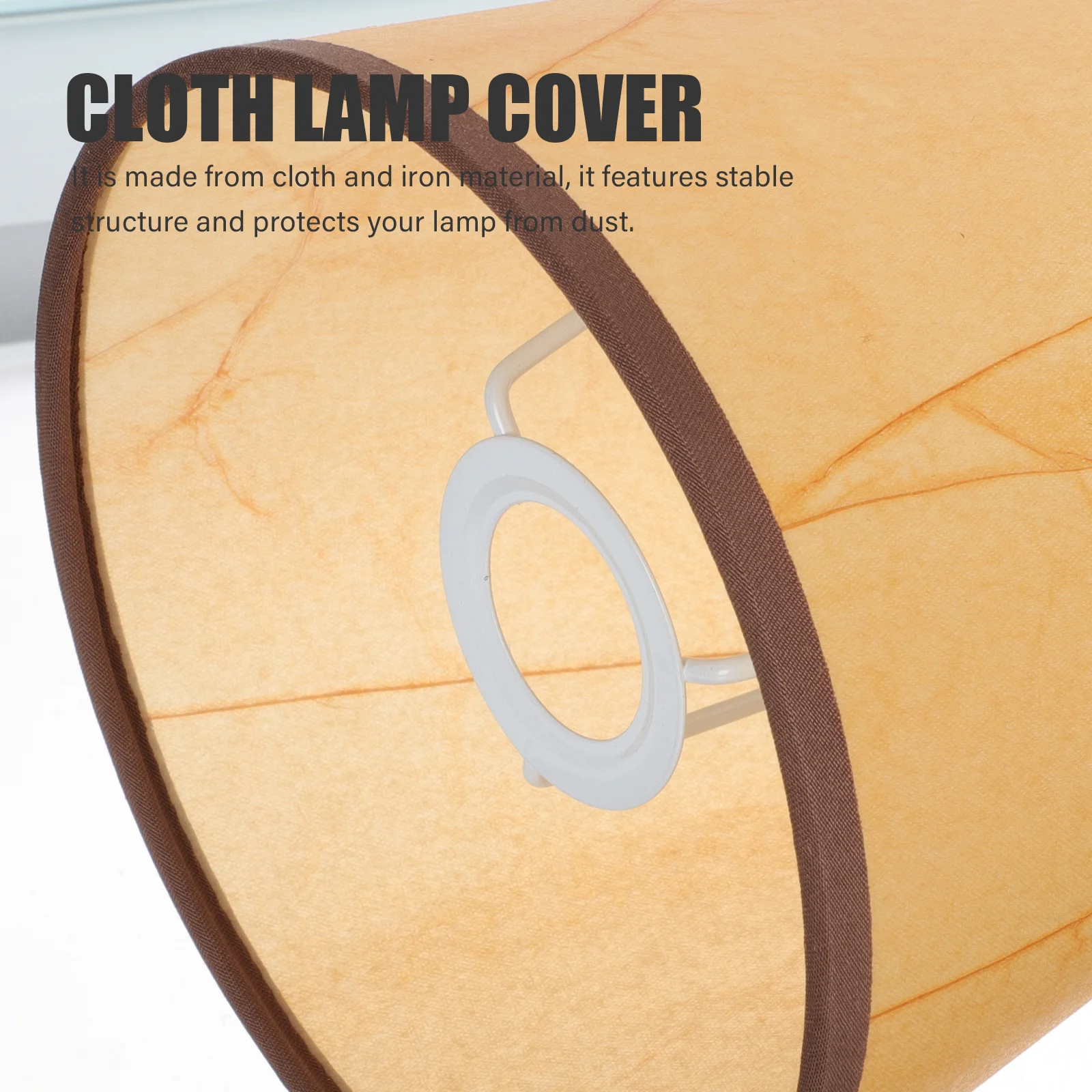 

E14 Cloth Lamp Shade Premium Fabric Iron Frame Softens Light for Table Floor Ceiling Wall Lamp Home Decor Lighting Accessory