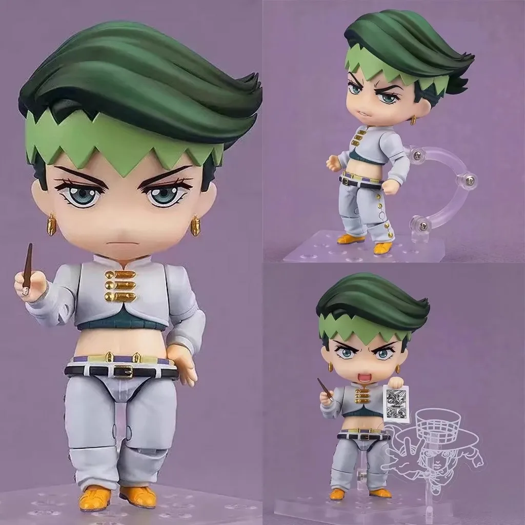 

Anime JoJo's Bizarre Adventure Kishibe Rohan PVC Action Figure Collectible Model Doll Toy 10CM 1256#