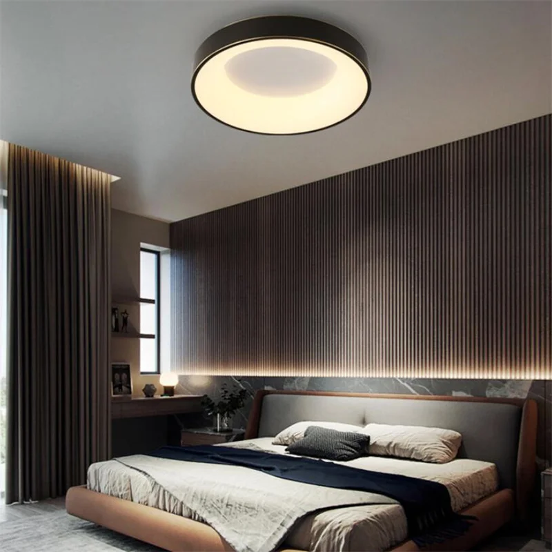 

Nordic Modern Style Ceiling Lamp Interior Lighting Fixtures LED Acryl Pendant Lights Bronze Black Gold For Bedroom Living Room