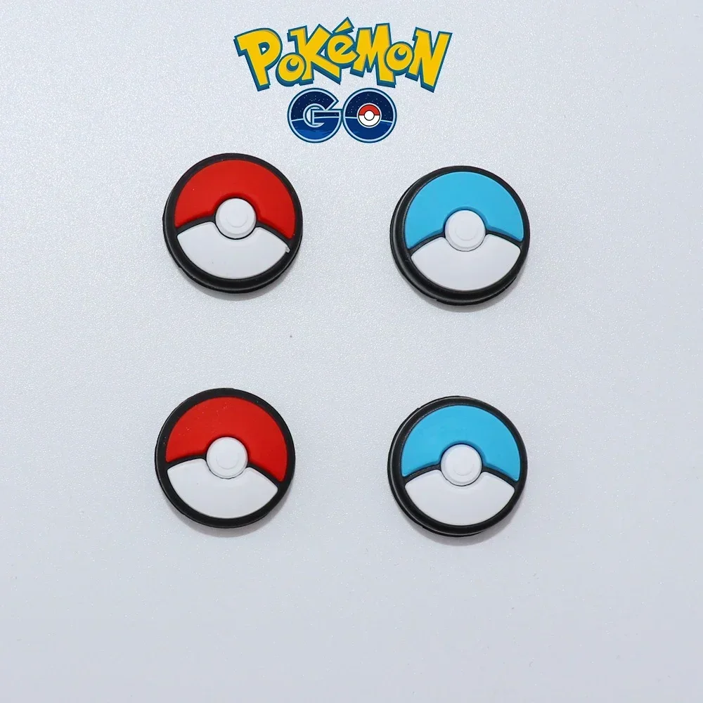 Силиконовые чехлы Pokemon для стиля, аналоговые ручки для большого пальца, колпачки для джойстика, чехол для кнопок Poke Ball для контроллера Nintendo Switch Joy-Con