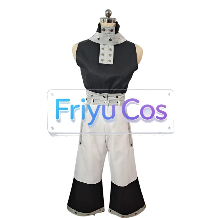 

Soul Eater Black Star Cosplay Costume Full Set Unisex Custom Made