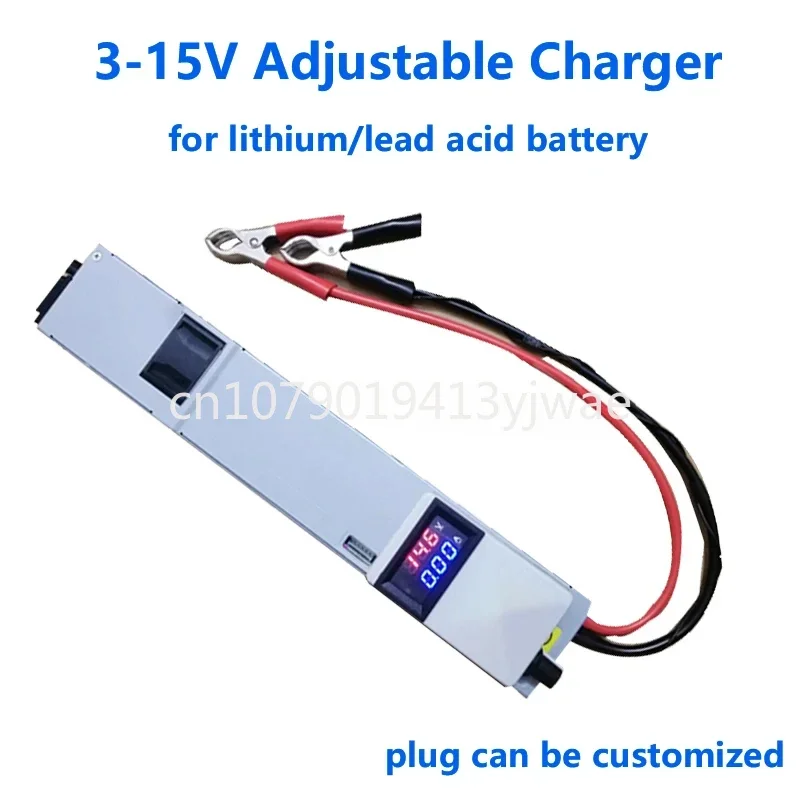 3-15V 3-50A 12V 50A adjustable Charger 14.6V 50A 12.6v 50A Lithium polymer for lithium ion battery lead acid battery