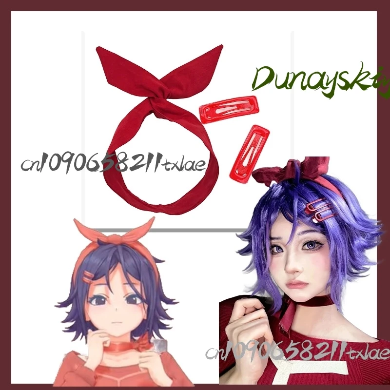 Cyber anime Ghost MiSide jirai kei kostum cosplay wanita koleksi aksesori cosplay Halloween kawaii berkualitas tinggi