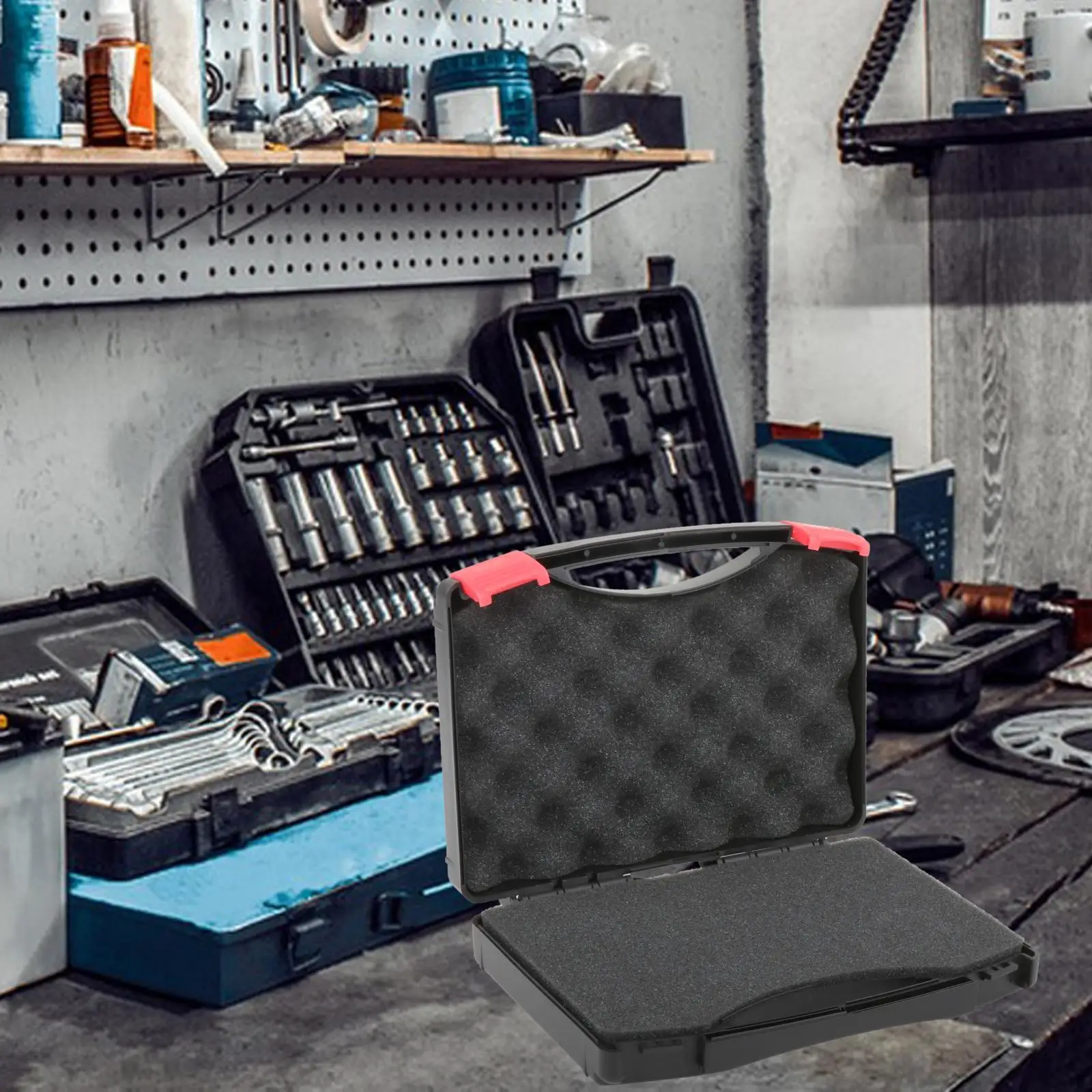 Imagem -03 - Toolbox Impermeável com Esponjas Protect Power Tool Storage Case For Workplace Outdoor