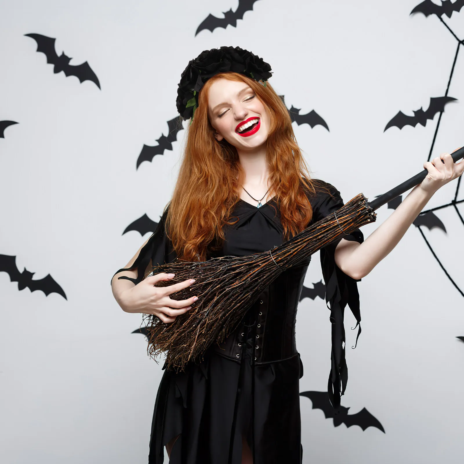 

Декоративная вуаль с розами для Хэллоуина, черная, с узором, для фестивалей, вечеринок, карнавалов, легкая, аксессуар для волос, вуаль для Хэллоуина