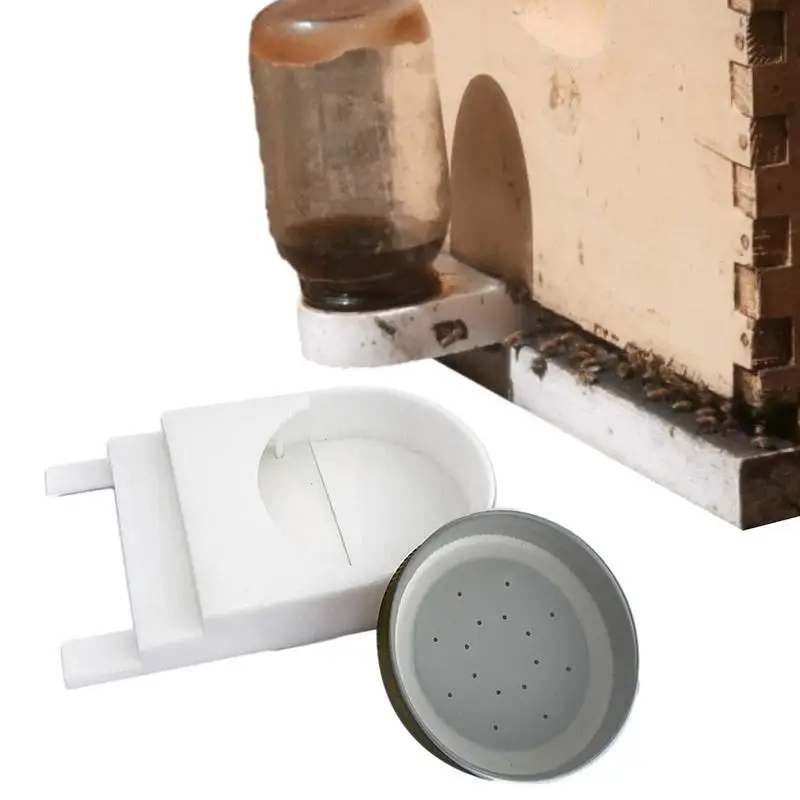 Beekeeping Bee Feeder Honey Bee Bee Drinking Water Honey Feeders Watering Bijen Gereedschap Levert Voeden Plastic Bee Drinker
