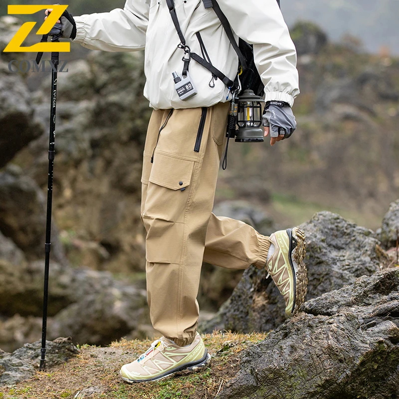 Men's Retro Cargo Pants 2025 Autumn Casual Loose Lightweight Trousers Outdoor Daily Wear Comfort Durable Street Fashion Pants