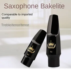 E Flat Alto Saxophone Head Bakelite Flute Head B Flat Alto Soprano Beginner 4C5C6C7C8C