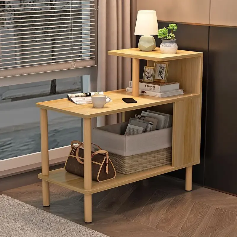 

Bedside table is simple and modern, with several bedside racks, simple and small table, coffee table and lockers for household