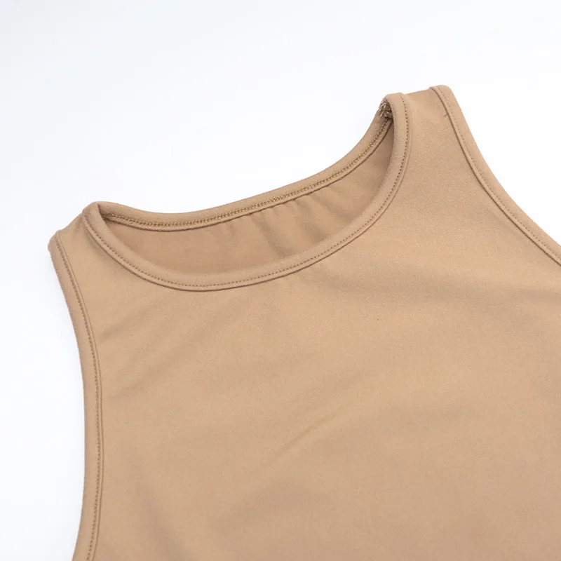 فستان ماكسي مثير بدون أكمام للنساء، فستان طويل مثير بألوان متباينة