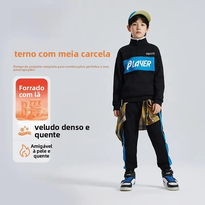 xtep-conjunto-de-ropa-deportiva-para-ninos-suda-informal-de-manga-larga-con-forro-polar-plones-largos-comodos-para