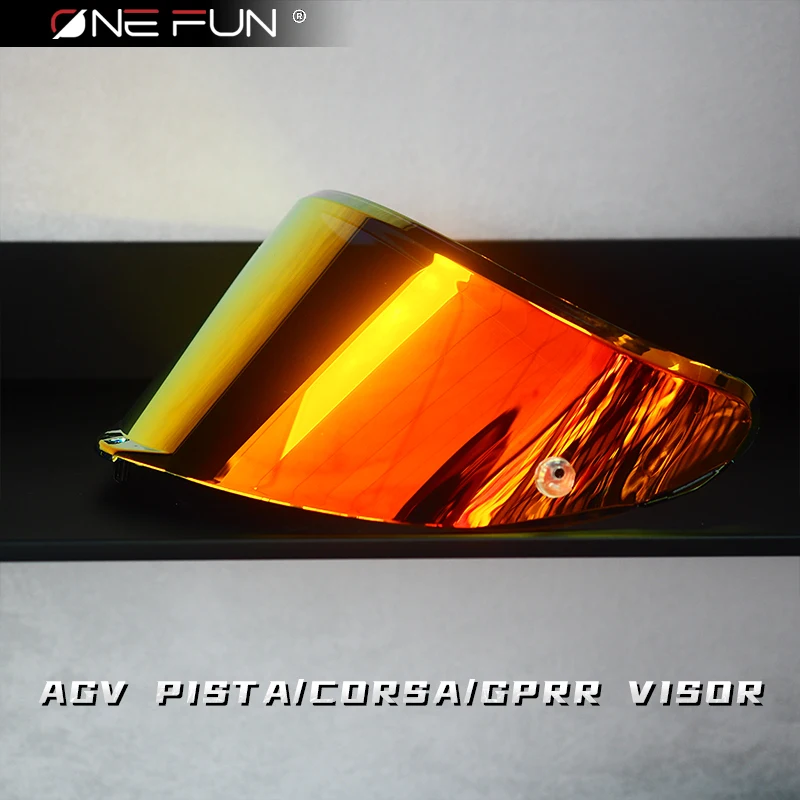 

Pista Helmet Visor For Pista Crosa GP RR Race3 Full face Photochromic Helmet Anti-Fog Lens Mask Black Rainbow Shield