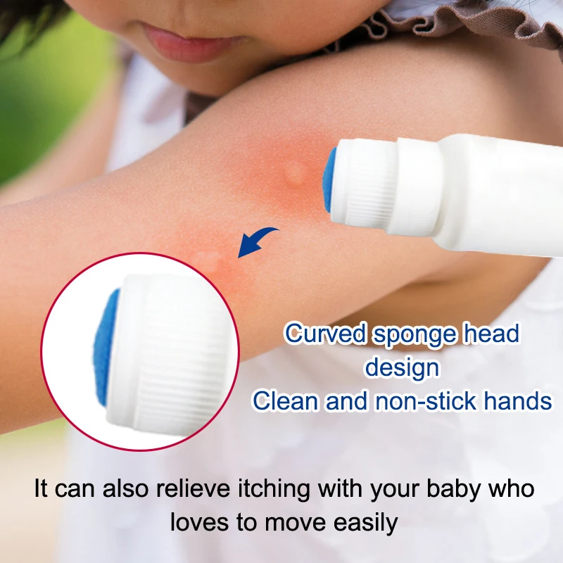 50 مللي زجاجة لطخة فارغة السائل قضيب الإسفنج رئيس وجع زجاجة سوائل ل Daub ملء Liniment الطب مضاد للحكة #2