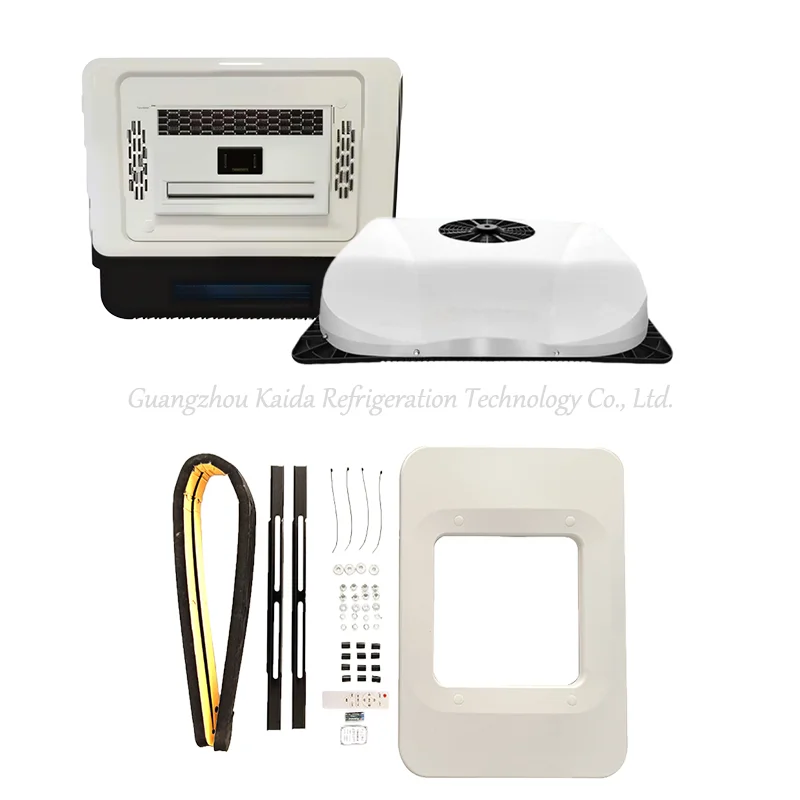New Direct Current Universal Portable Mini Hidden Electric 24V/12V Radiator Parking Air Conditioner For Truck/RV view 3