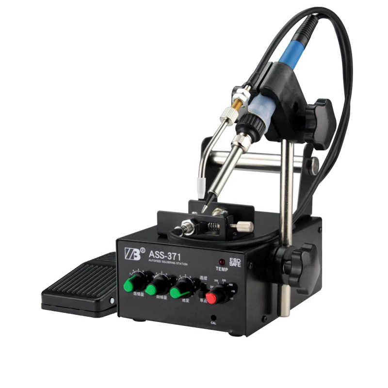 ASS-371 Foot-Operated Automatic Soldering Machine, Adjustable Temperature Soldering Station