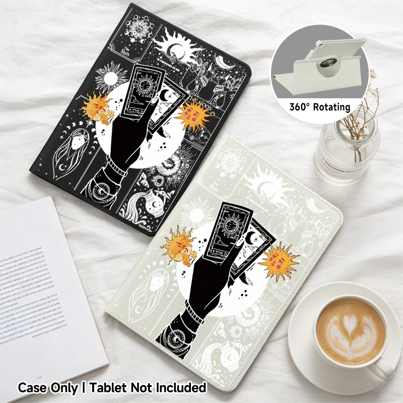 

Для iPad 10.2/10.5/109 защитный корпус, 360° ° Кожаный чехол с вращающейся подставкой, совместимый с iPad 10/11 A16, iPad Pro 11/iPad Air 13