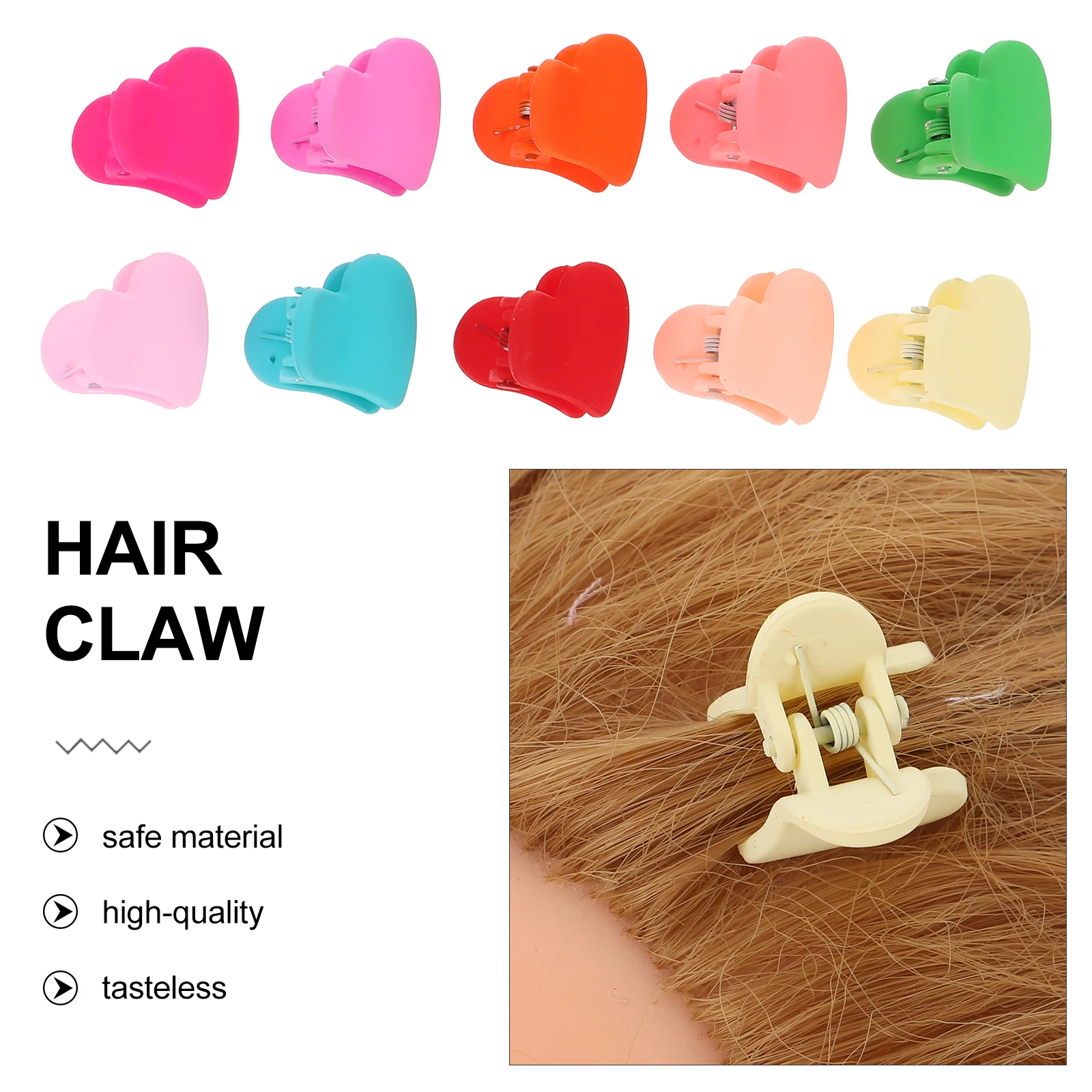 

39 Pcs Children Hair Accessories Colorful Claw Clips Durable Plastic Jaw Grip Clips for Girls Toddler Hairstyle Support