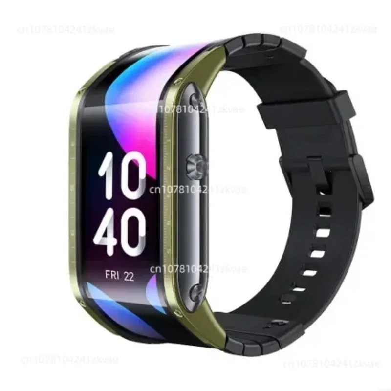 New Smart Watch Watch Foldable Flexible Display Snapdragon 8909W 8GB ROM 4.01 Inch OLED e-sim Call 2nd Gen