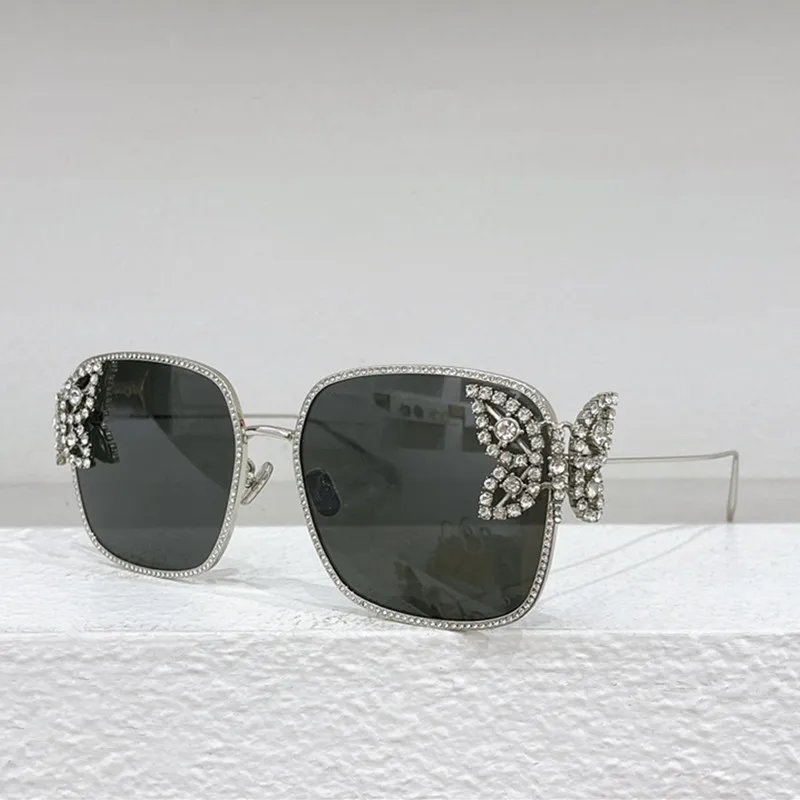 

Luxury Vintage Fashion Butterfly Diamond Sunglasses Retro Design Solid Acetate Frame UV400 Metal Women Man A+ Original Quality