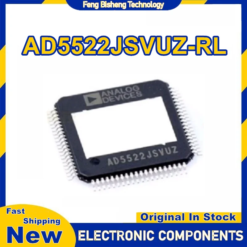 AD5522JSVUZ-RL AD5522JSVUZ TQFP-80 IC Chip 100% New Original in stock