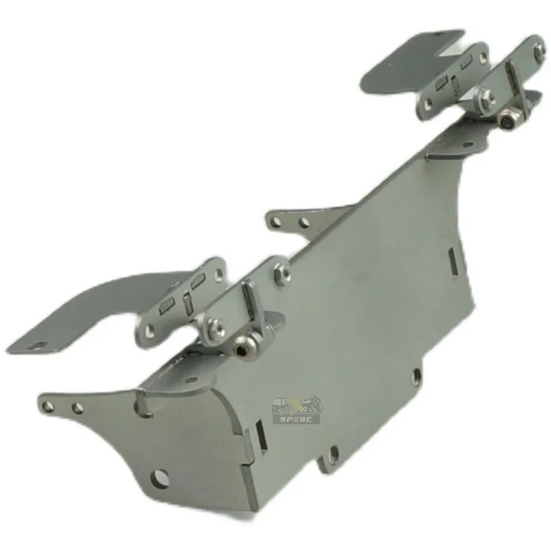 Scaleclub Model 1/14 For IVECO Metal Head Swivel Bracket Fixed Flip  For Tamiya Lesu Car Parts Rc Truck Trailer Tipper