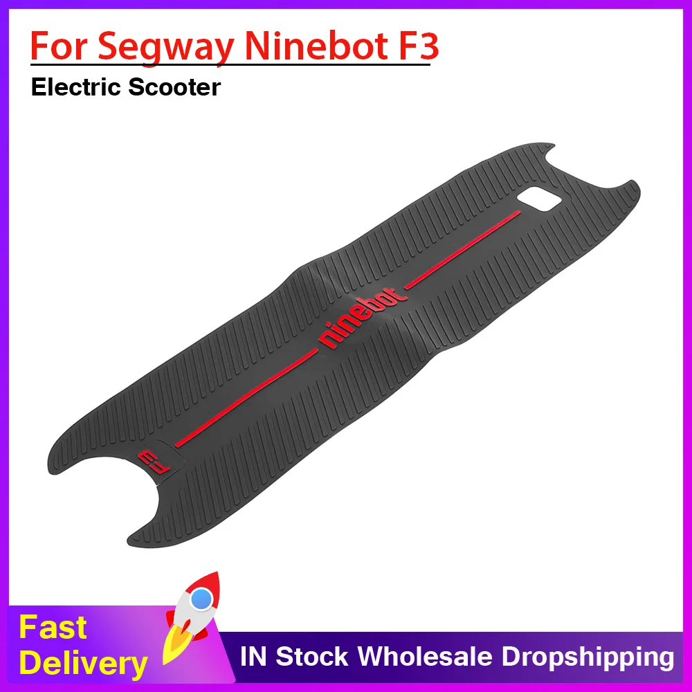 

Подушечки для ног электрического скутера для Segway Ninebot F3, коврик для самоката, противоскользящая резиновая клейкая педаль, запасные части