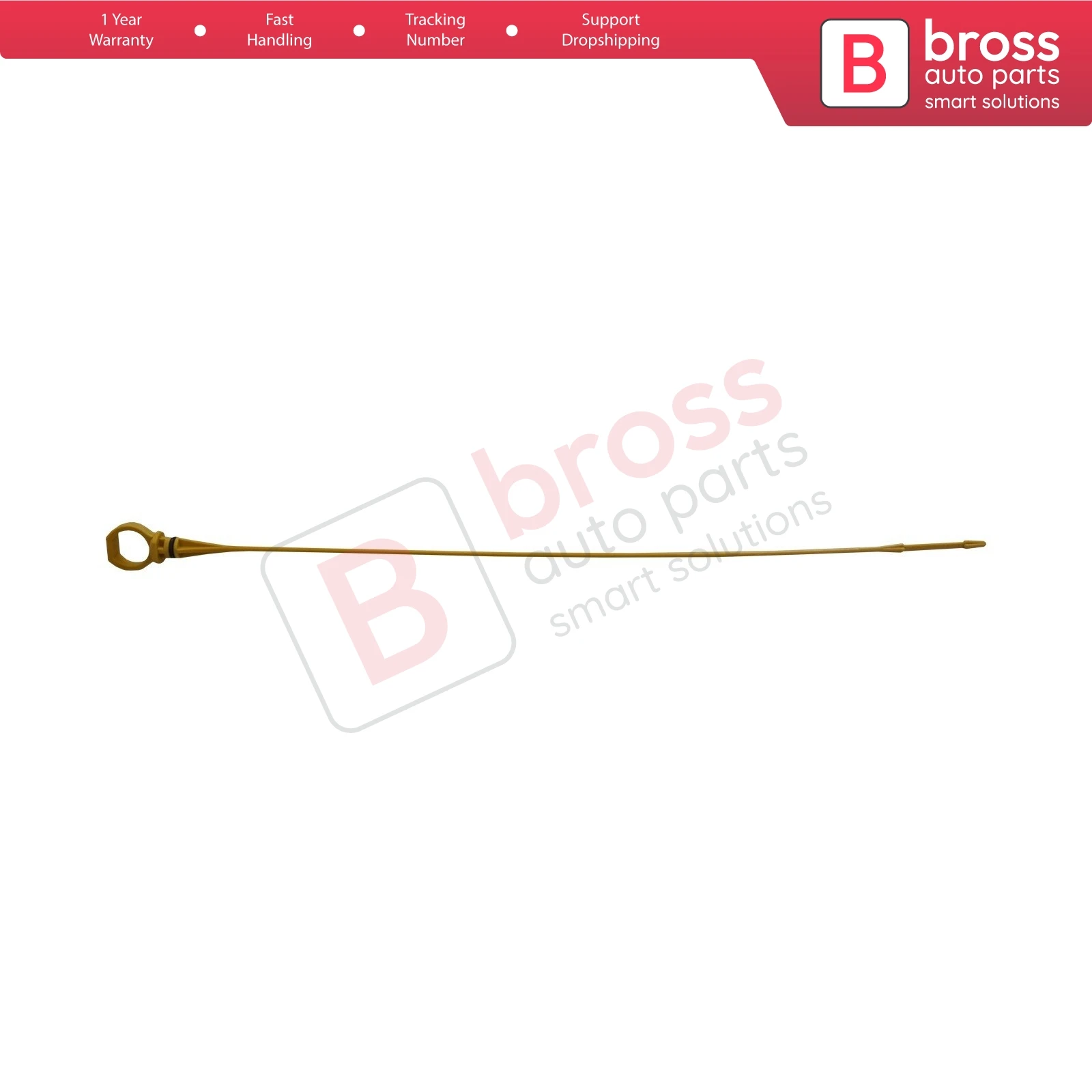 Bross BSP771 Engine Oil Level Indicator Dipstick Measurer 2S6Q6750AD, 1331073 for Ford Fiesta 5 Fusion Europe 1.4 TDCI Engines