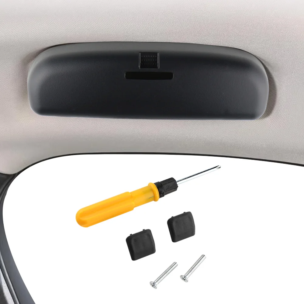 Für Mitsubishi Pajero Sport Delica Lancer Outlander Xpander Mirage Samurai EX FORTIS Brillenetui Halter Sonnenbrille Aufbewahrungsbox