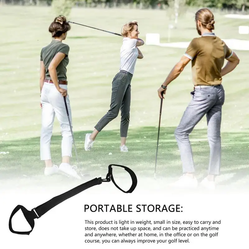 

Swing Leg Corrector Swing Practice Posture Corrector Training Equipment Training Support Portable Adjustable Golf Accessories