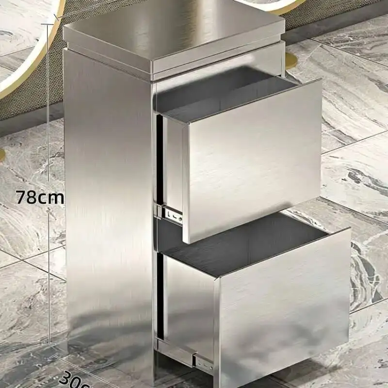 

Trolley Medical Stainless Utility Tattoo Salon Hairdresser Salon Trolley Cosmetic Carrello Portaoggetti Salon Furniture RR50ST