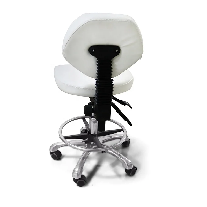 Tabouret à roulettes pour salon de beauté, mobilier de pédicure médicale, piste de clinique dentaire, hôpital OL